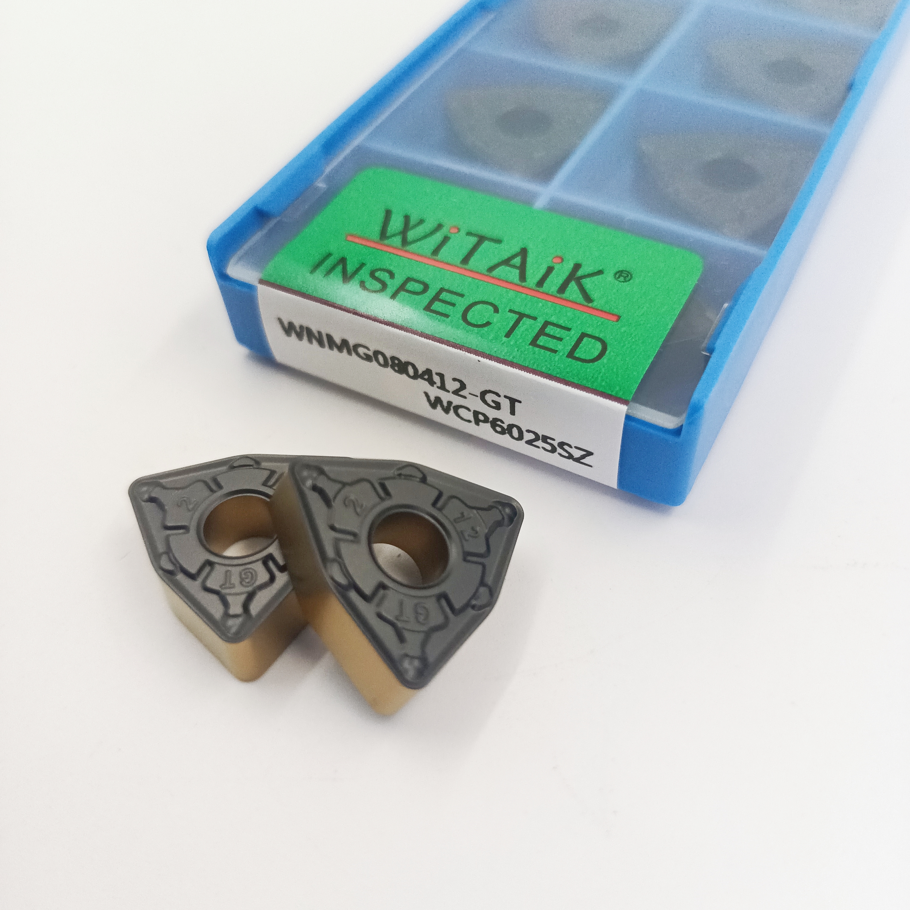 WITAIK High quality WNMG080412-GT WCP6025SZ Steel turning Carbide Inserts