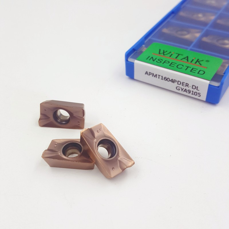 WITAIK brand carbide milling insert APMT1604PDER-DL GYA9105