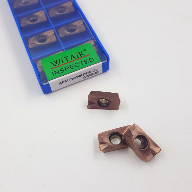 WITAIK brand carbide milling insert APMT1604PDER-DL GYA9105