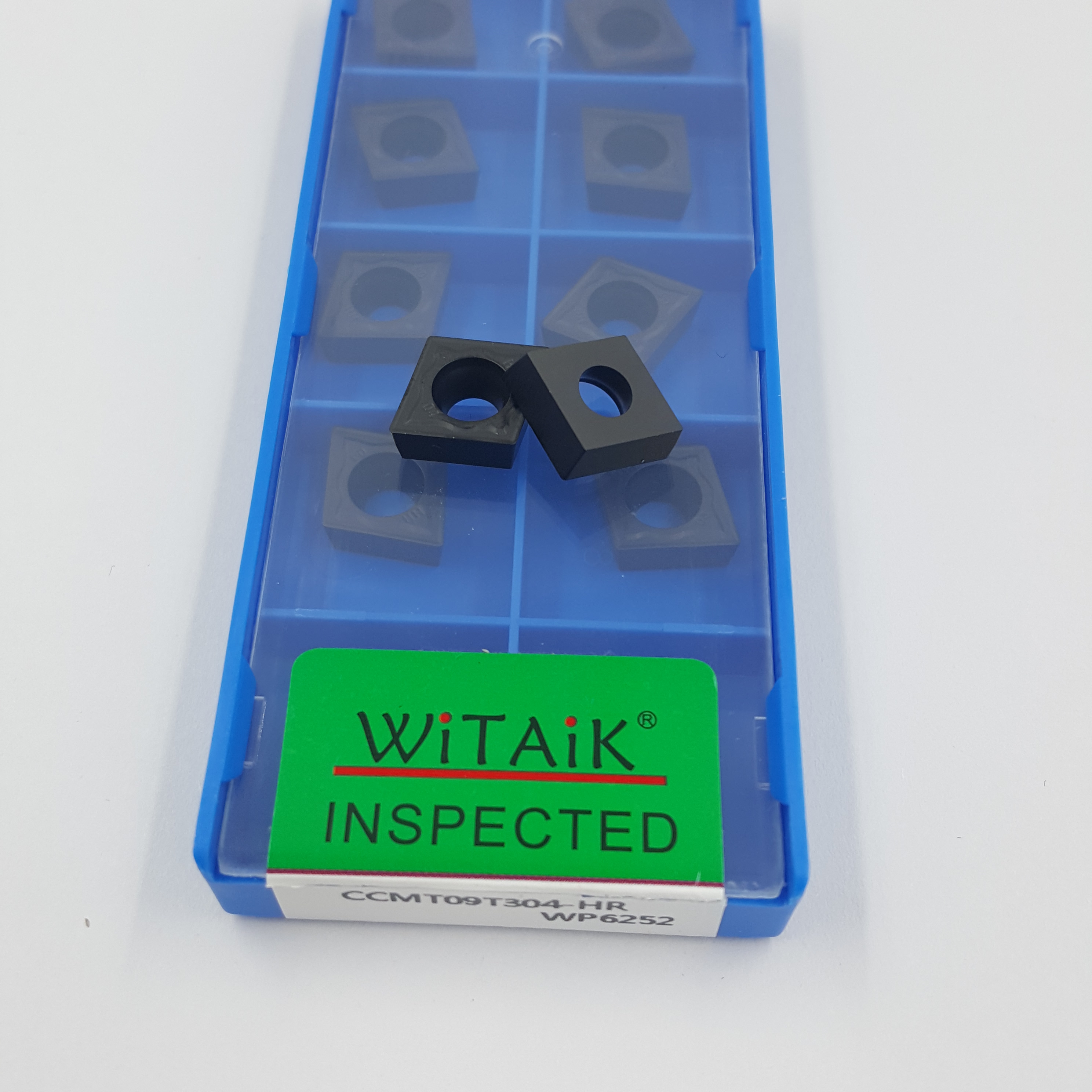 WITAIK semi-finishing turning carbide insert steel parts CCMT09T304-HR WP6252