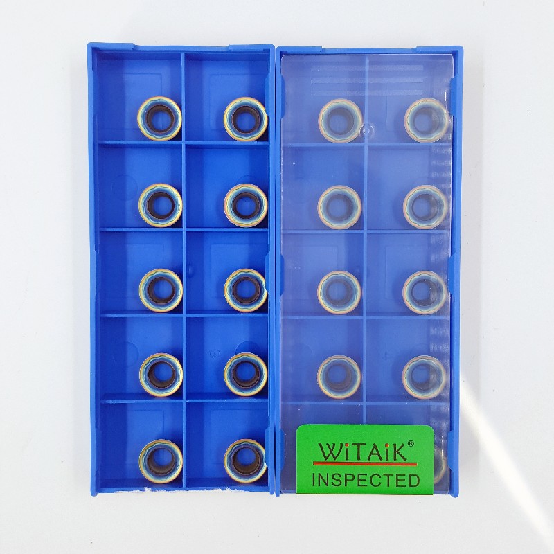  WITAIK colorful high hardness milling insert RDMT10T3MO-M GY9028M turning tool Tungsten carbide insert