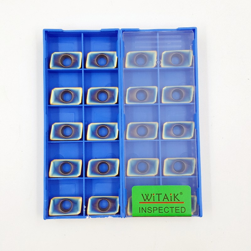 WITAIK new series colorful high hardness milling insert APMT160408PDER GY9028M suit for process various workpiece within HRC60